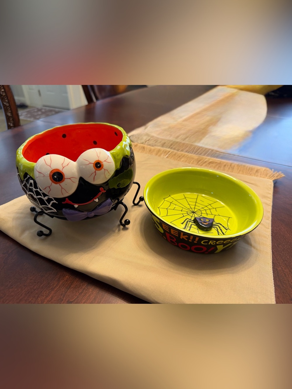 Set of Halloween Spider 🕷️ Candy Bowls